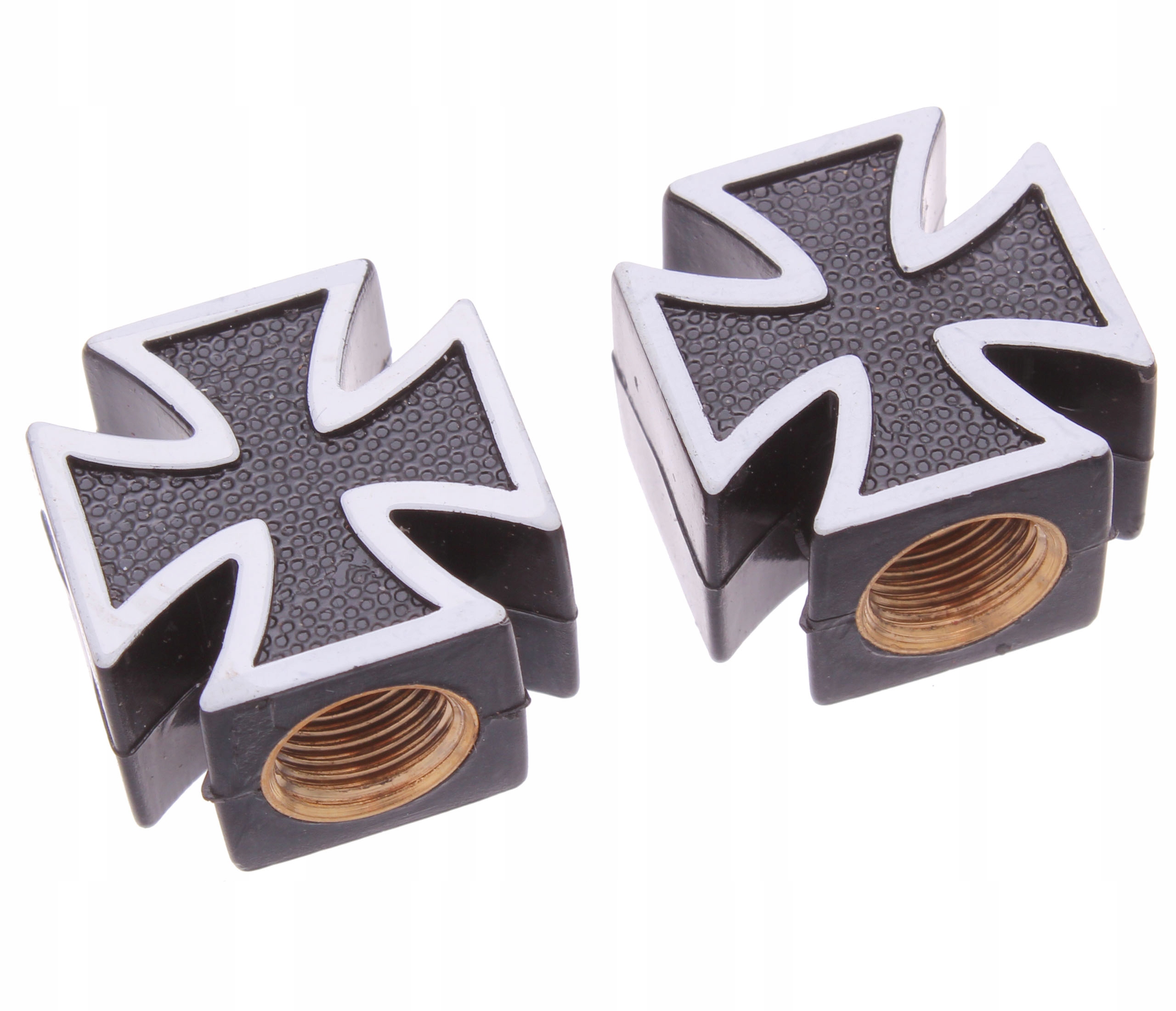 

Nakrętka Nakrętki Ozdoba Wentyla Krzyż Maltański 2