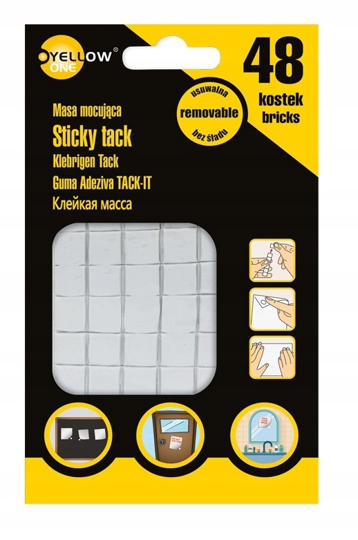 

Masa mocująca Yellow One 48 kostek 50g