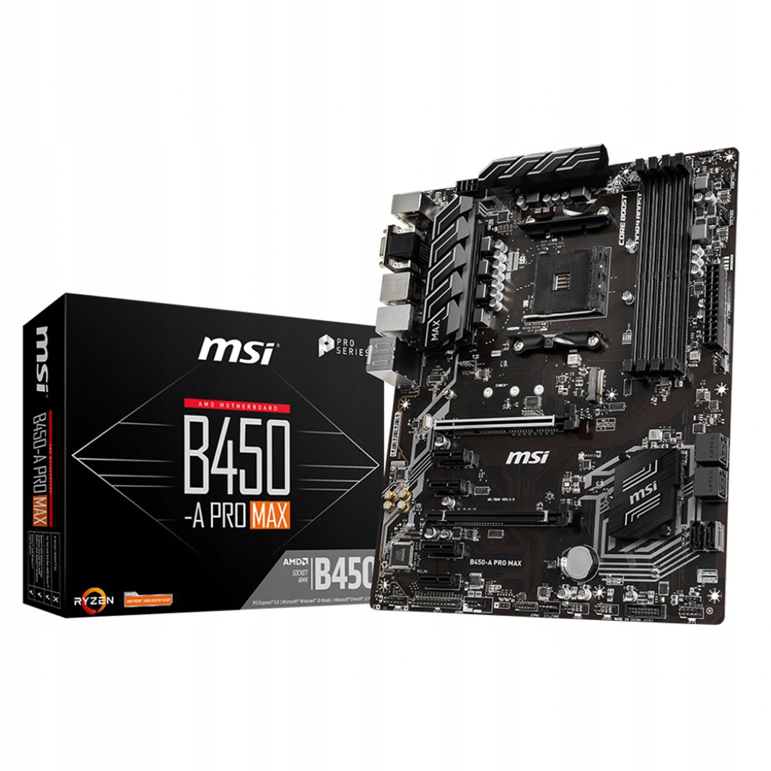 

Płyta główna Msi B450-A Pro Max Atx