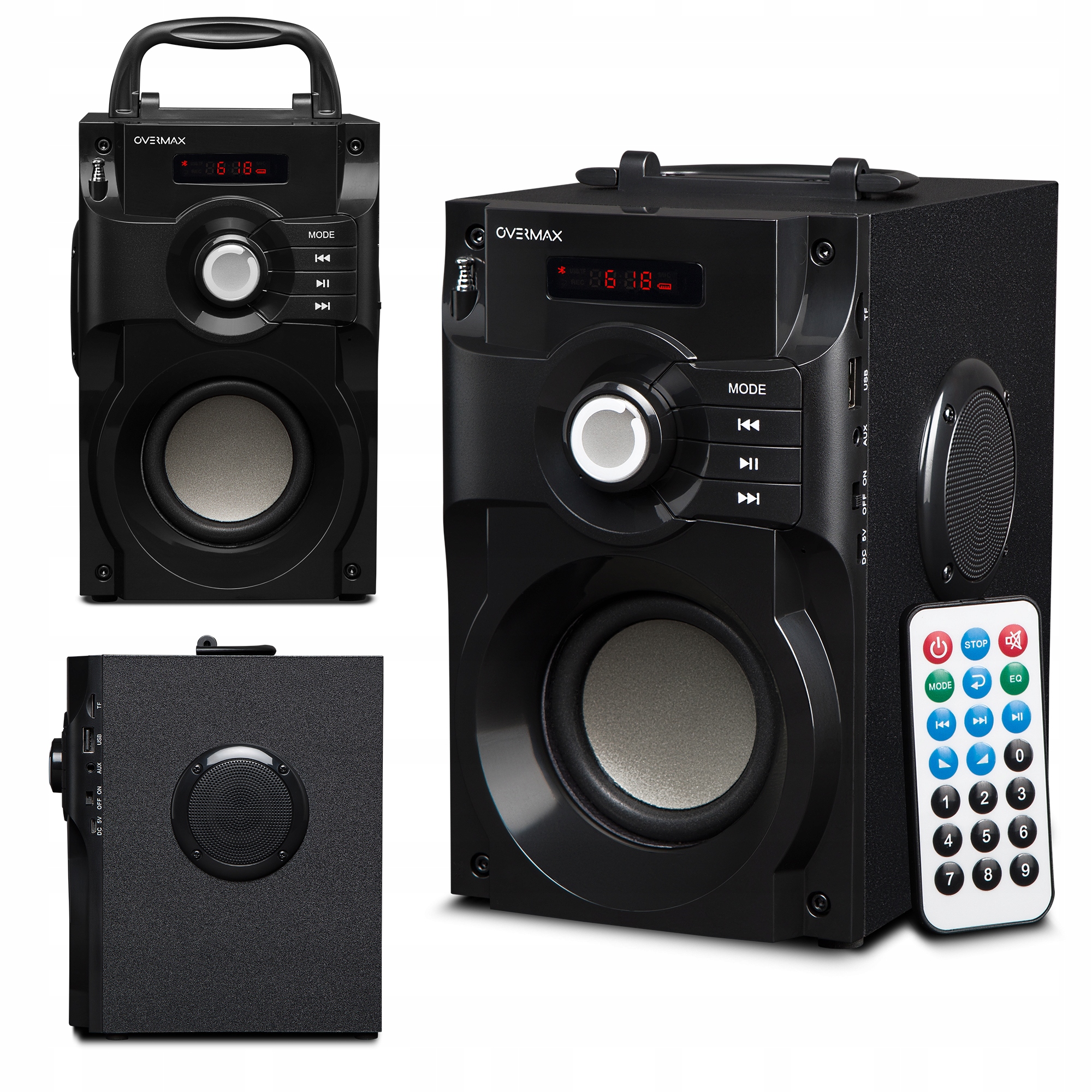 

Głośnik Bluetooth Soundbeat 2.0 Usb Sd Aux Radio
