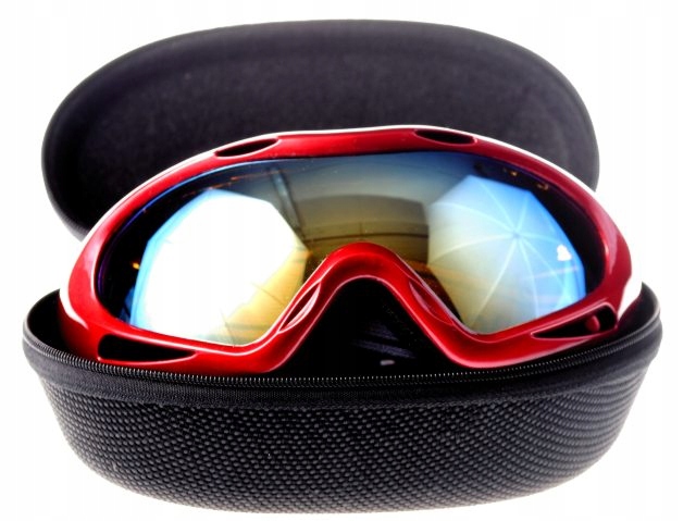 ETUI NA OKULARY NARCIARSKIE GOGLE 15CM Marka bez marki