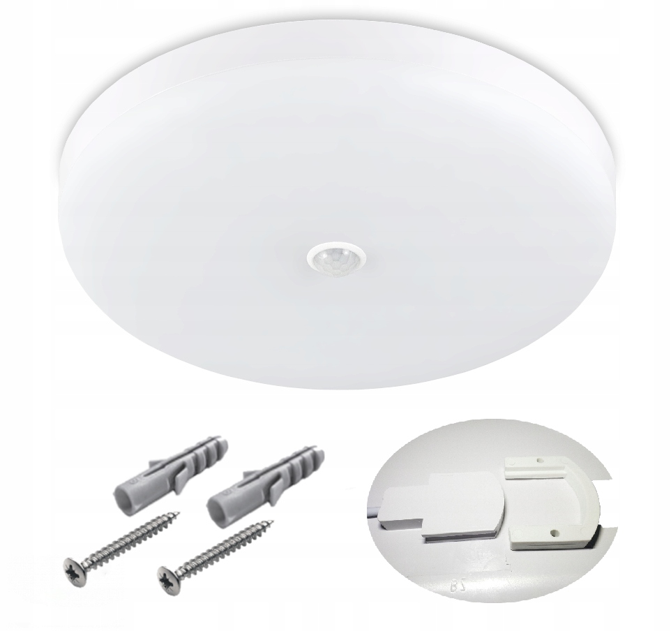 

Plafon Led Z Czujnikiem Ruchu 30W=200W Lampa 4000K