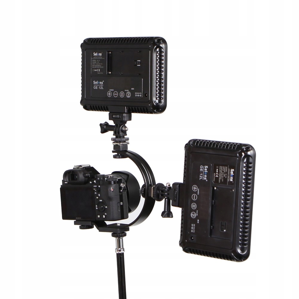 BRACKET uchwyt reporterski C 2x gorąca stopka DSLR Model BC2
