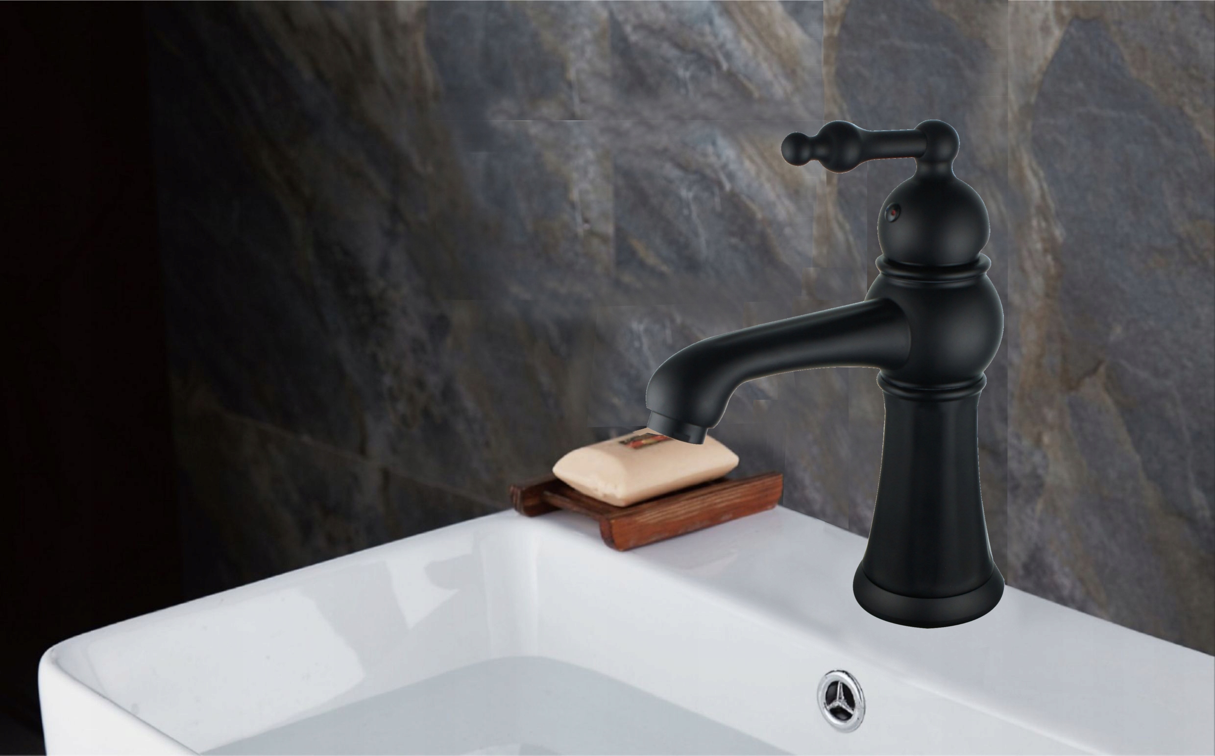 MEXEN RETRO BATERIA UMYWALKOWA CZARNA - 73200-70 Marka Mexen