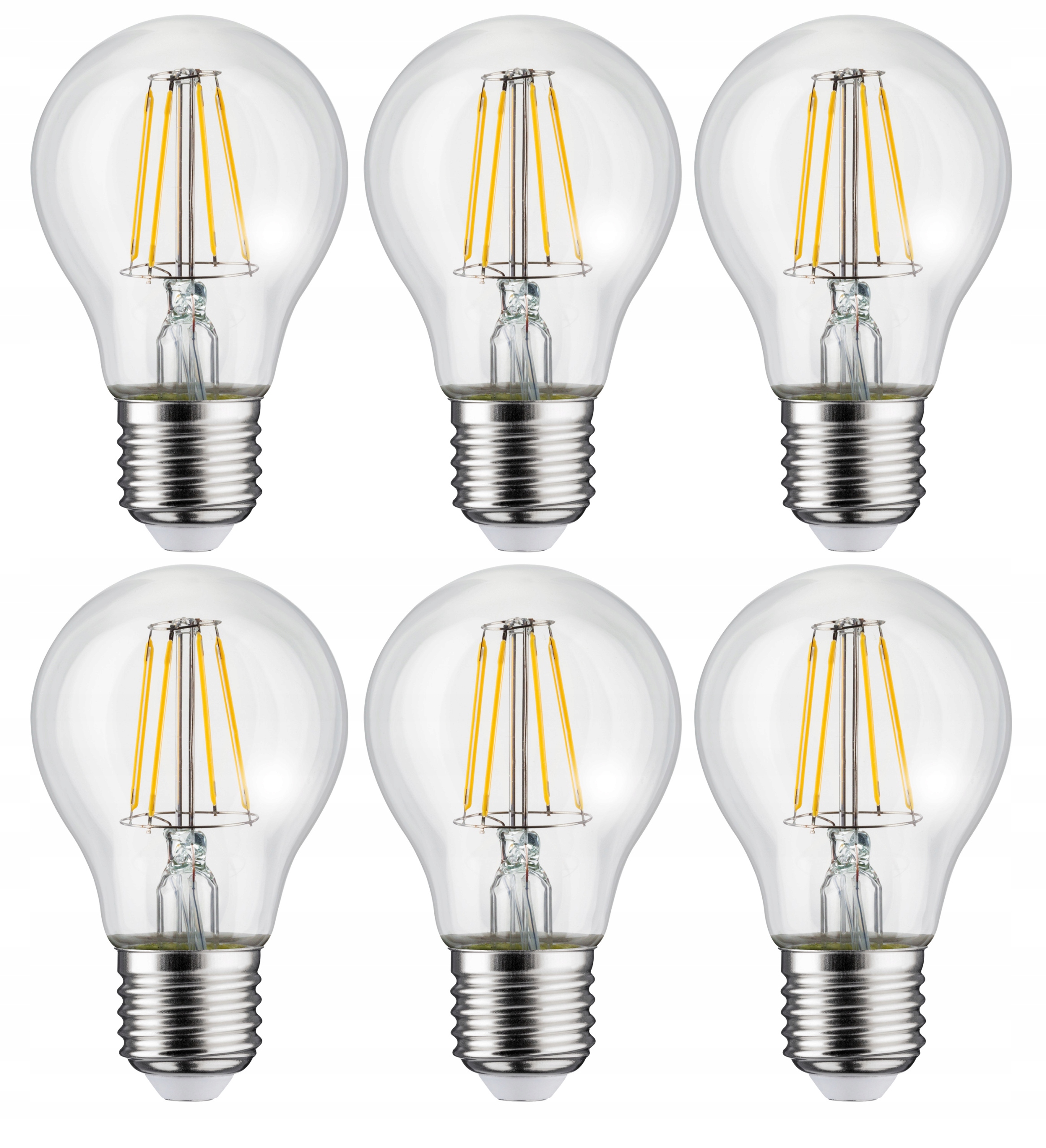 

6x Żarówka Led E27 Filament 4W Edison Ozdobna