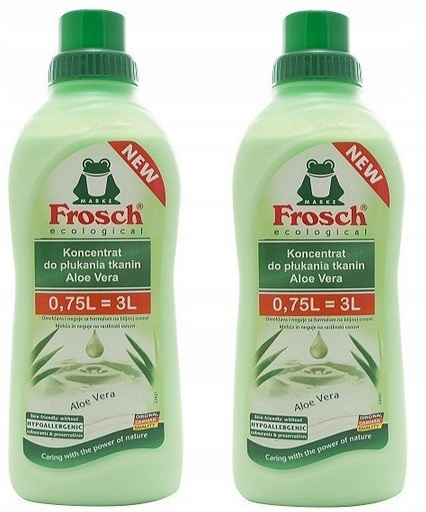 

Frosch Eko 2 x Koncentrat Do Płukania Tkanin 0,75