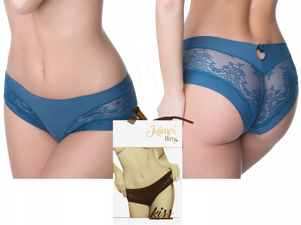 

Kiss majtki damkie Bezszwowe koronka Julimex r XL