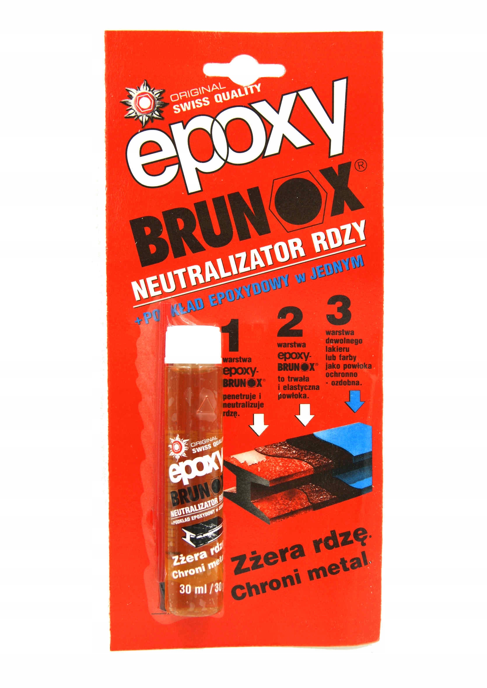 

Brunox Epoxy 30ml Neutralizator Rdzy Podkład 2W1