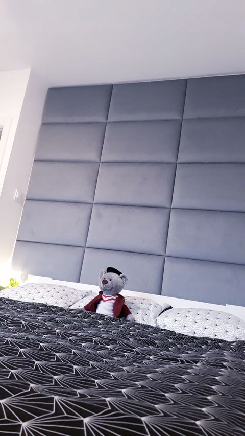 Panele tapicerowane 40x50 panele dla dziecka łóżko Wysokość mebla 40 cm