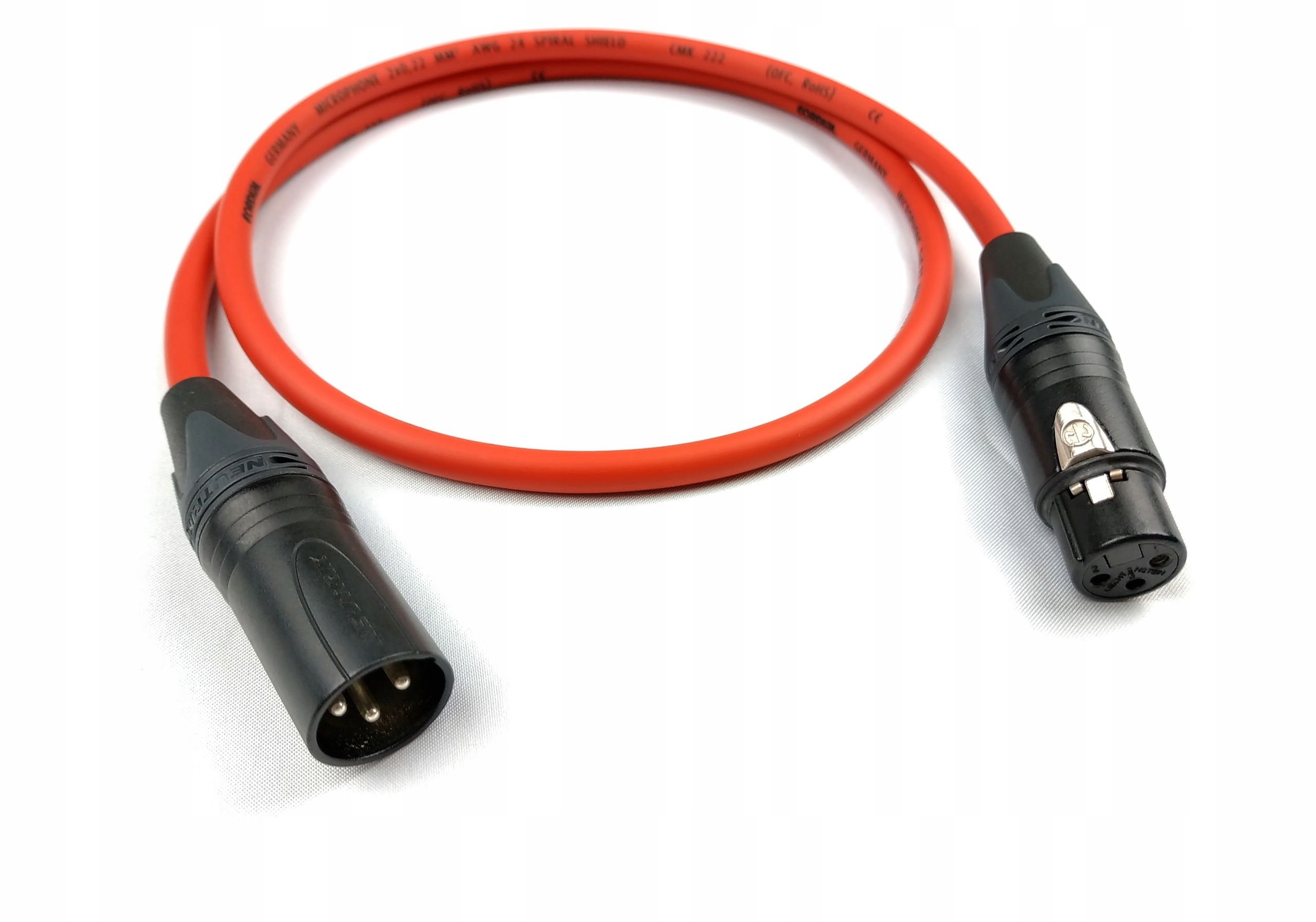 Cordial CMK222 Mikrofonní kabel Xlr Neutrik 10 m
