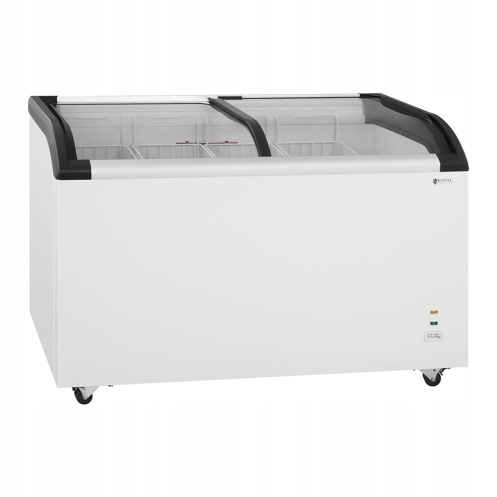 ZAMRAŻARKA SKLEPOWA SKRZYNIOWA DO LODÓW 4 WYJMOWANE KOSZE KLASA A 355L EAN (GTIN) 4250928684462