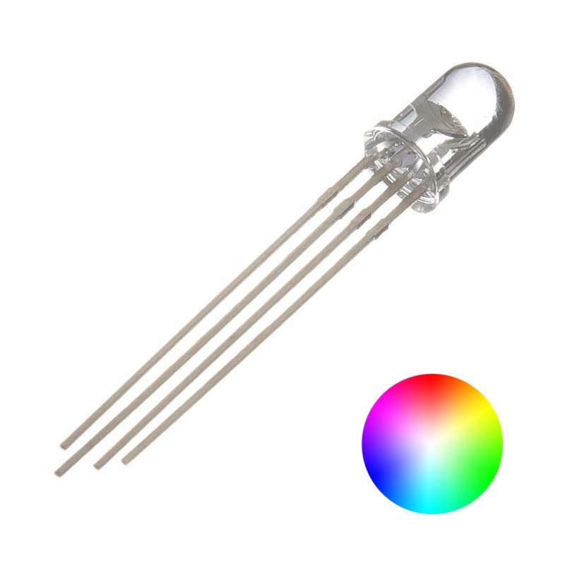 

Dioda Rgb 5mm wspólna Katoda (masa)