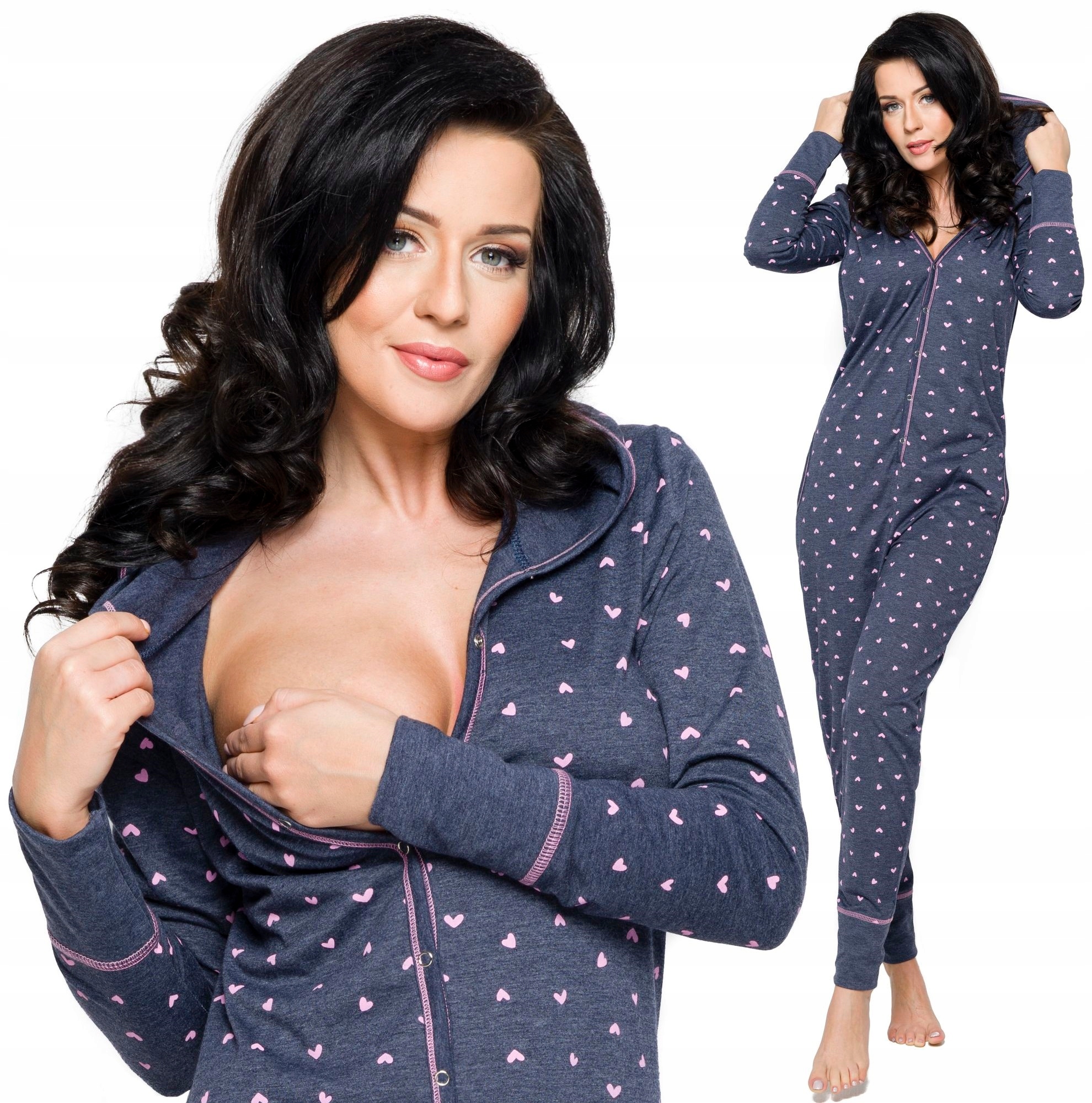 

Piżama Bawełniany Kombinezon Do Karmienia Onesie S