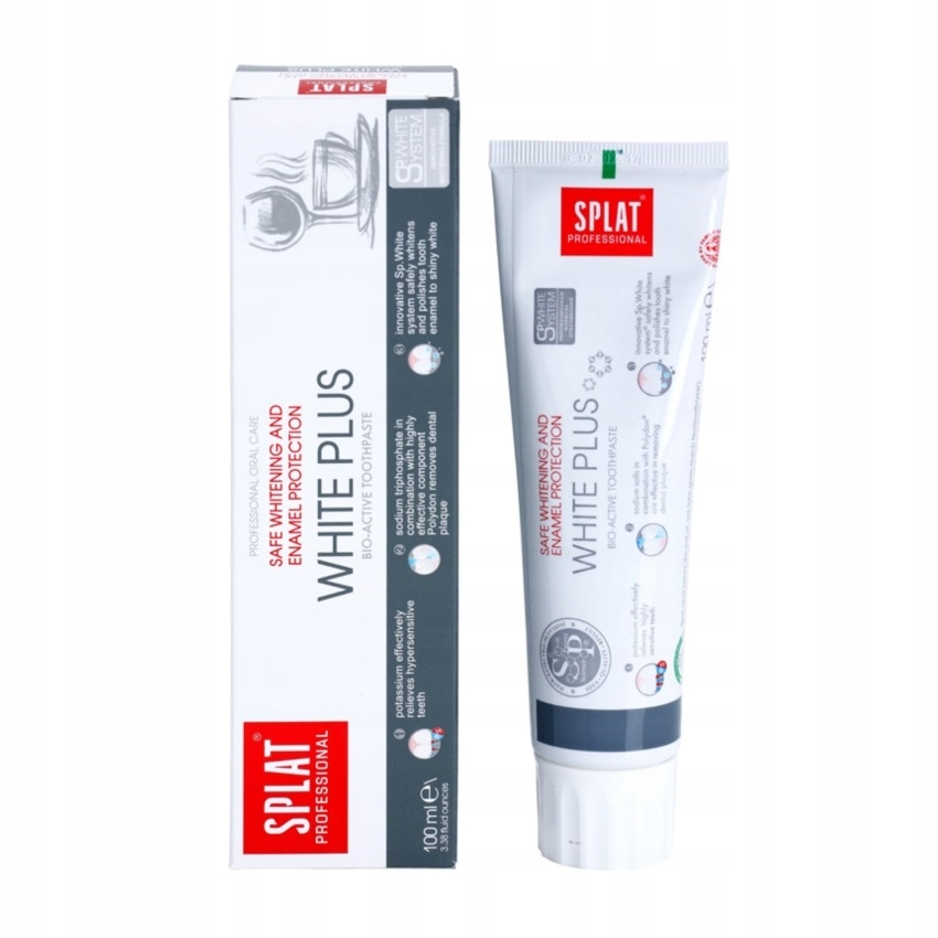 

Splat Profes White Plus Wybielająca Pasta 100 ml