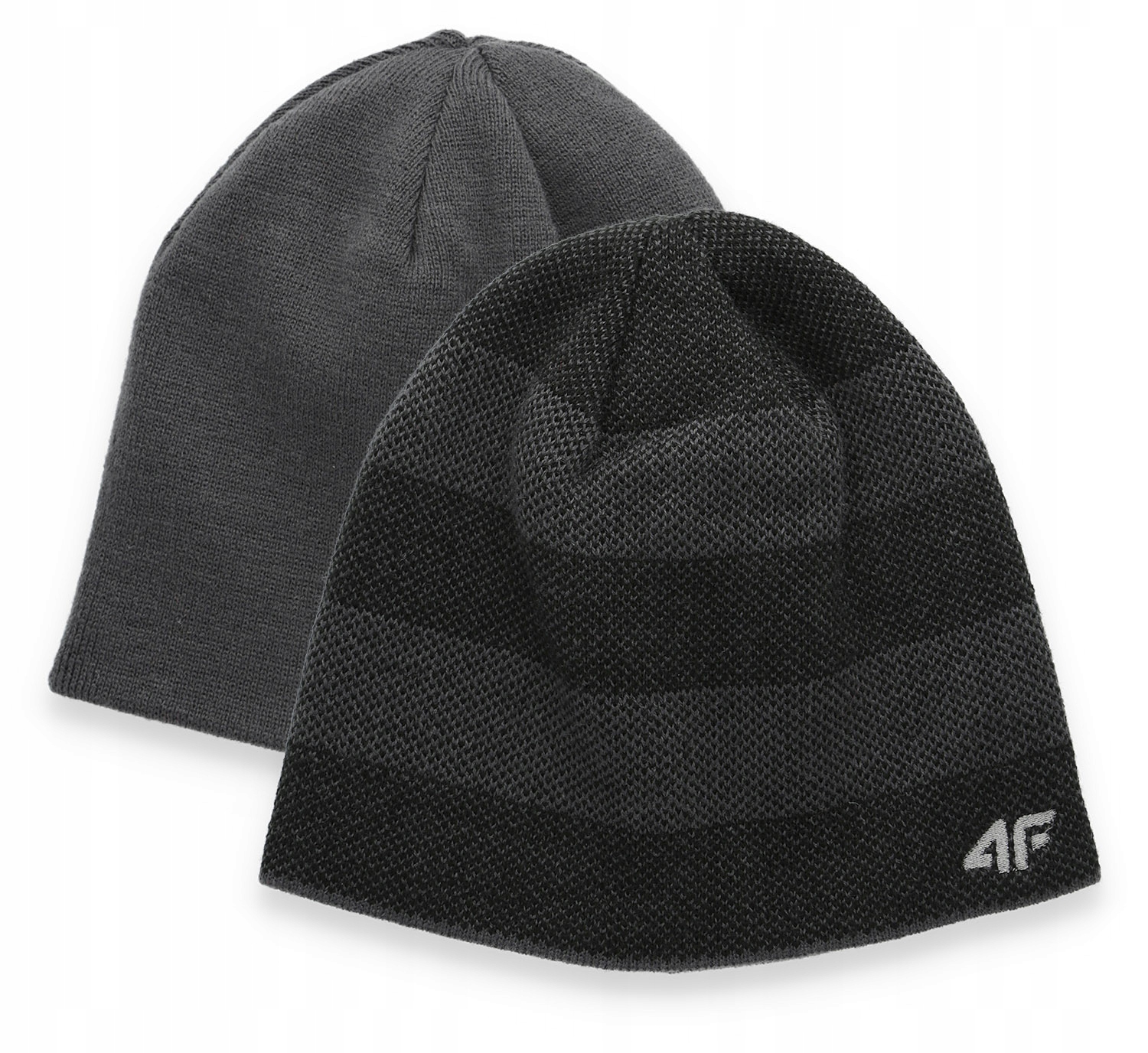 

Dwustronna Czapka 4F H4Z19 CAM005 Antracyt Bl L/XL