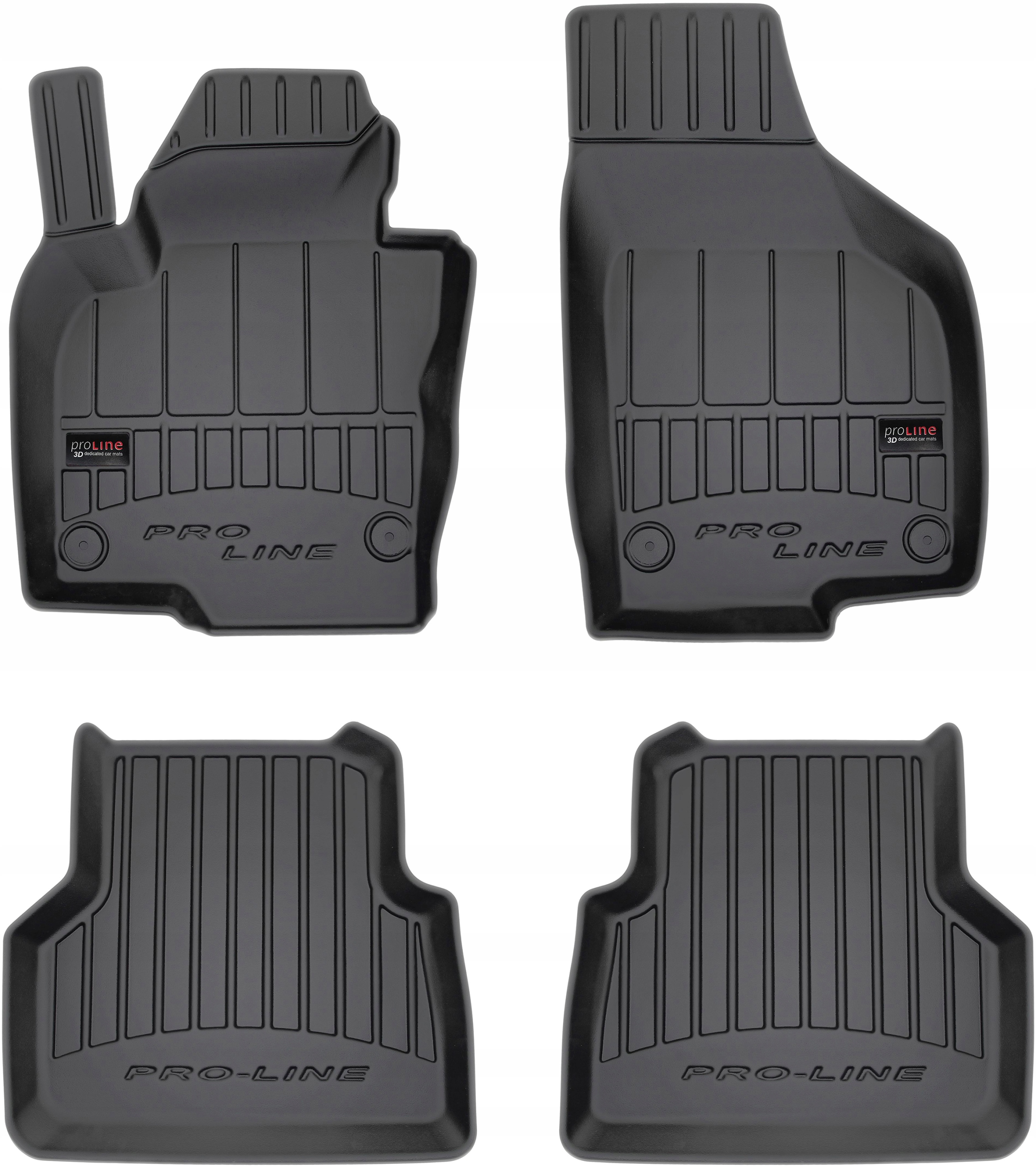 Gumové Rohože Proline Vw Tiguan I 2007 -2016, Suv, Vhodné Pre Všetky Typy