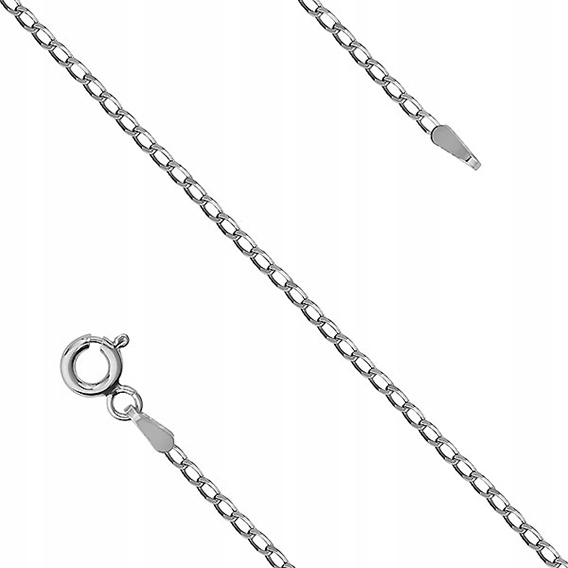 stříbrný řetízek o ryzosti 925 Cheval rhodiovaný Dámský Dárek Krásný 60 cm