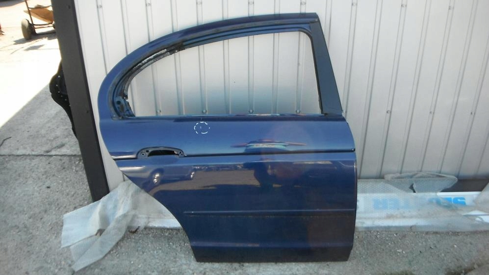 JAGUAR S-TYPE DRZWI PRAWE TYLNE - GOŁE