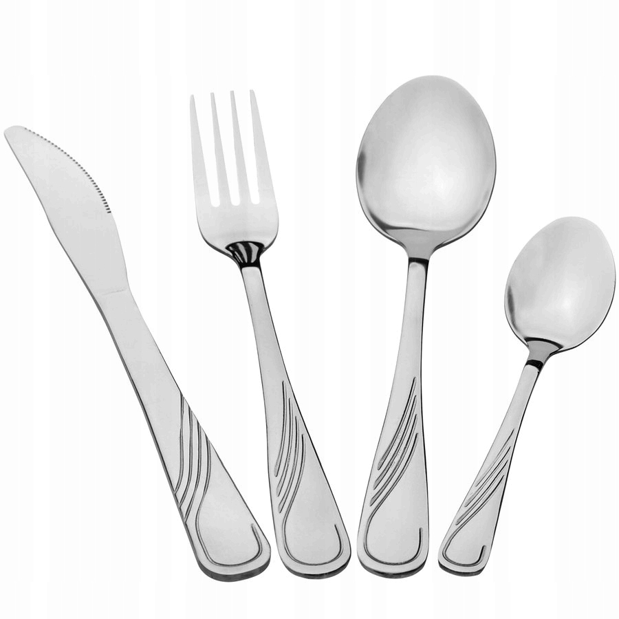 

Komplet sztućców Amazon 24 el Stal Nierdzewna