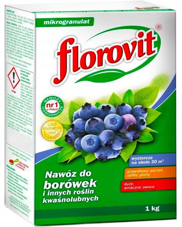 

Florovit Nawóz Do Borówek I Kwaśnolubnych 1 kg