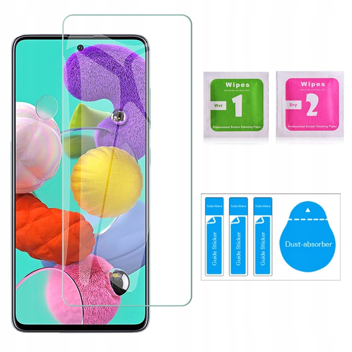 

Szkło Hartowane Szybka 9H do Samsung Galaxy A51