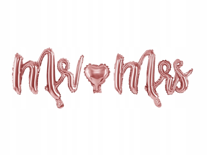 

Balony na Hel lub Powietrze Mr & Mrs 125cm