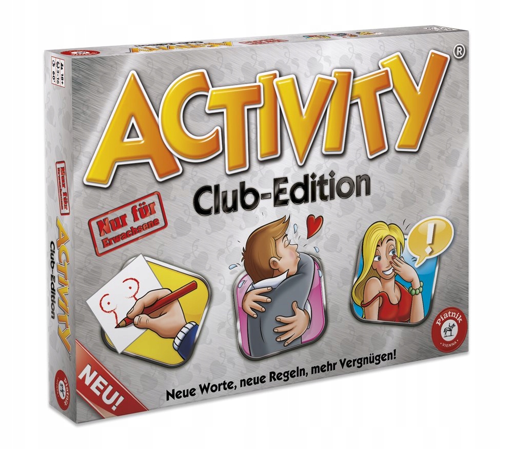 9568h.GRA PLANSZOWA ACTIVITY CLUB EDITION NEU 18+