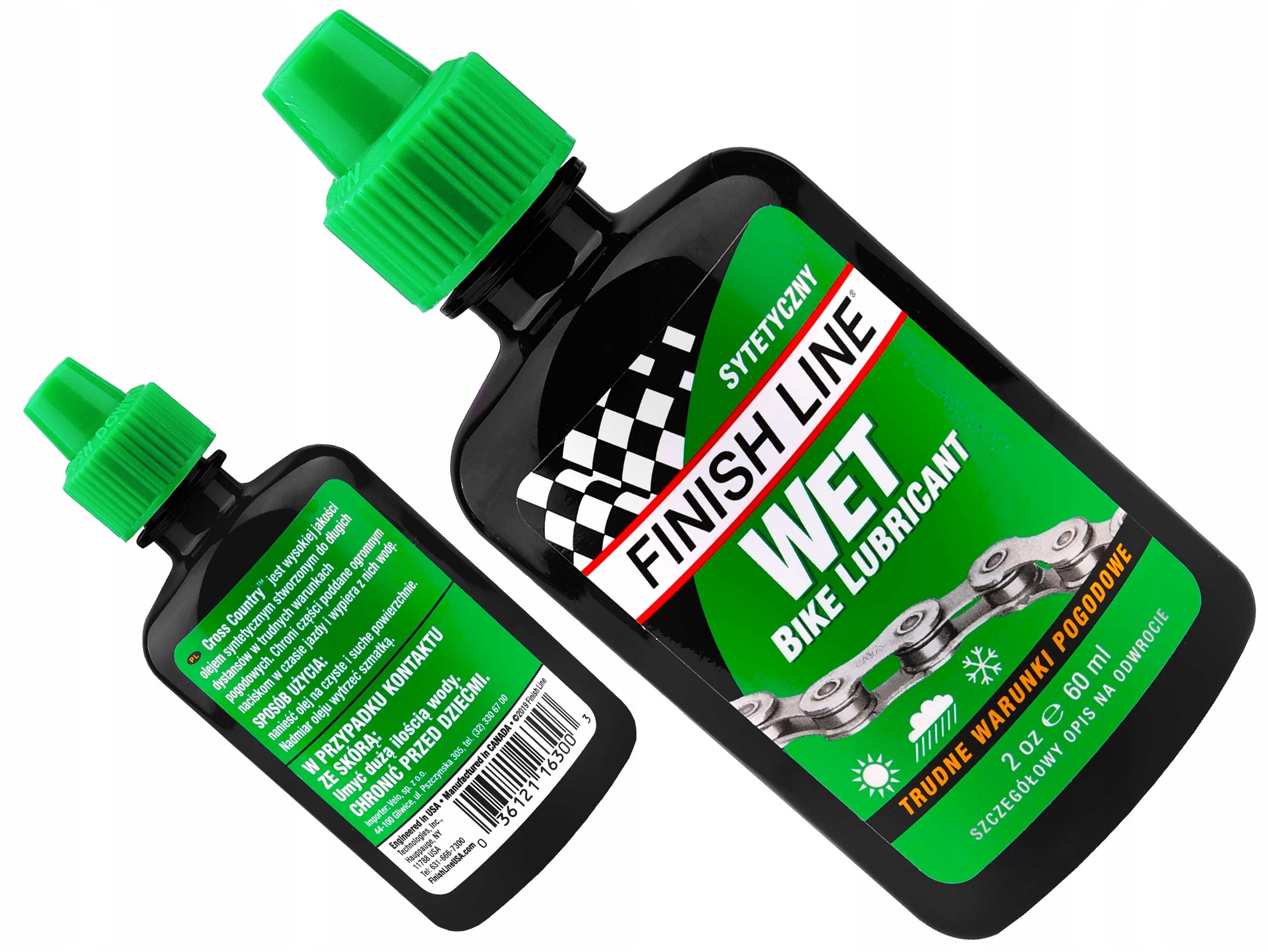 

Olej Finish Line Cross Country syntetyczny 60ml