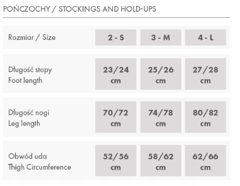 Pończochy samonośne FIORE Dominique r.3 Marka Fiore