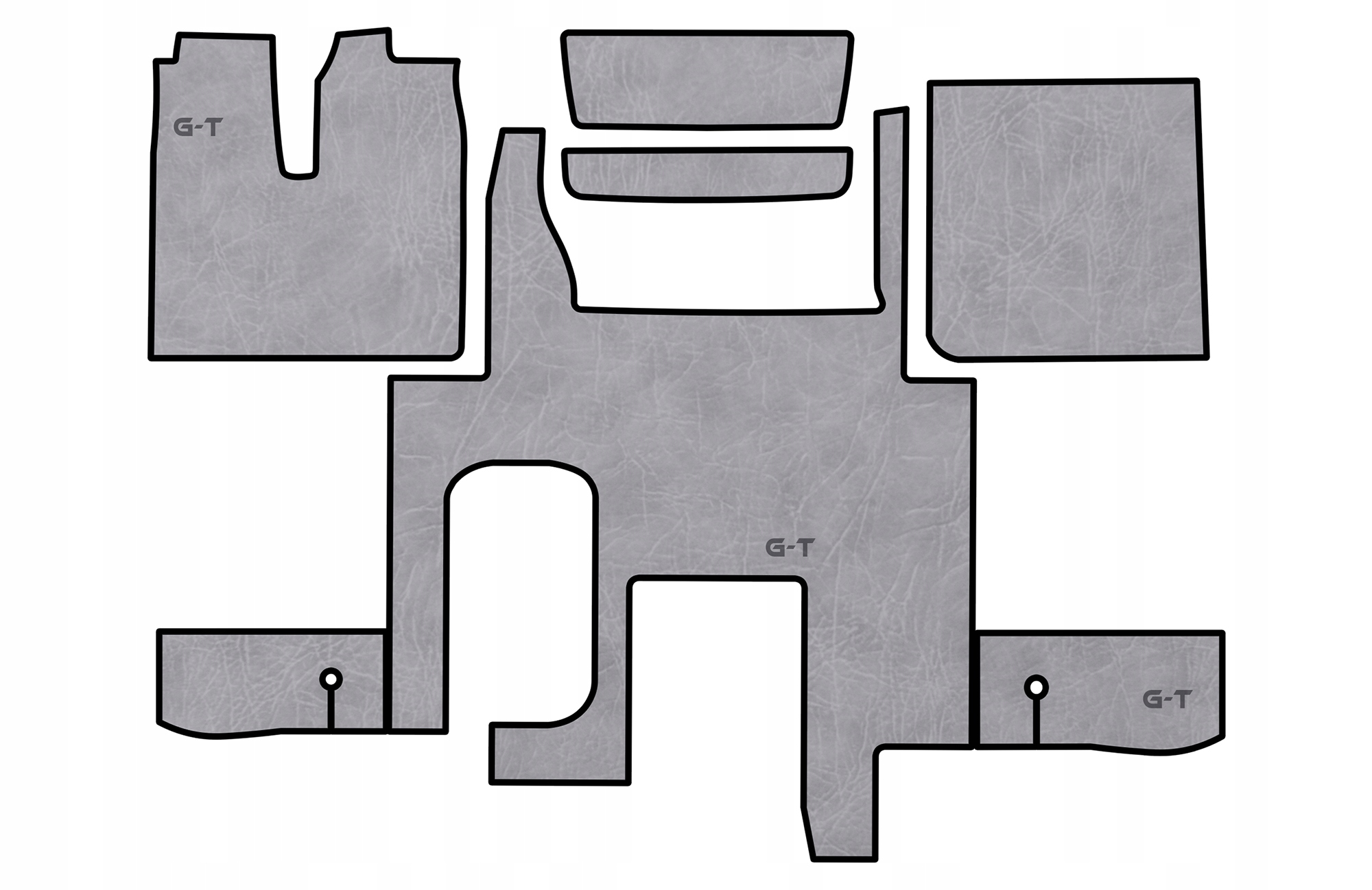 КОВРИКИ КОЖА СМОРЩЕННАЯ MAN TGX ПОСЛЕ 2007 ГОДА 2SZUF.
