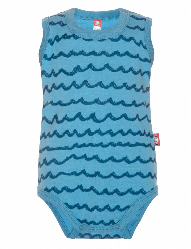 

Body bawełniane na ramiączka Morze 18-24 mis 92 cm