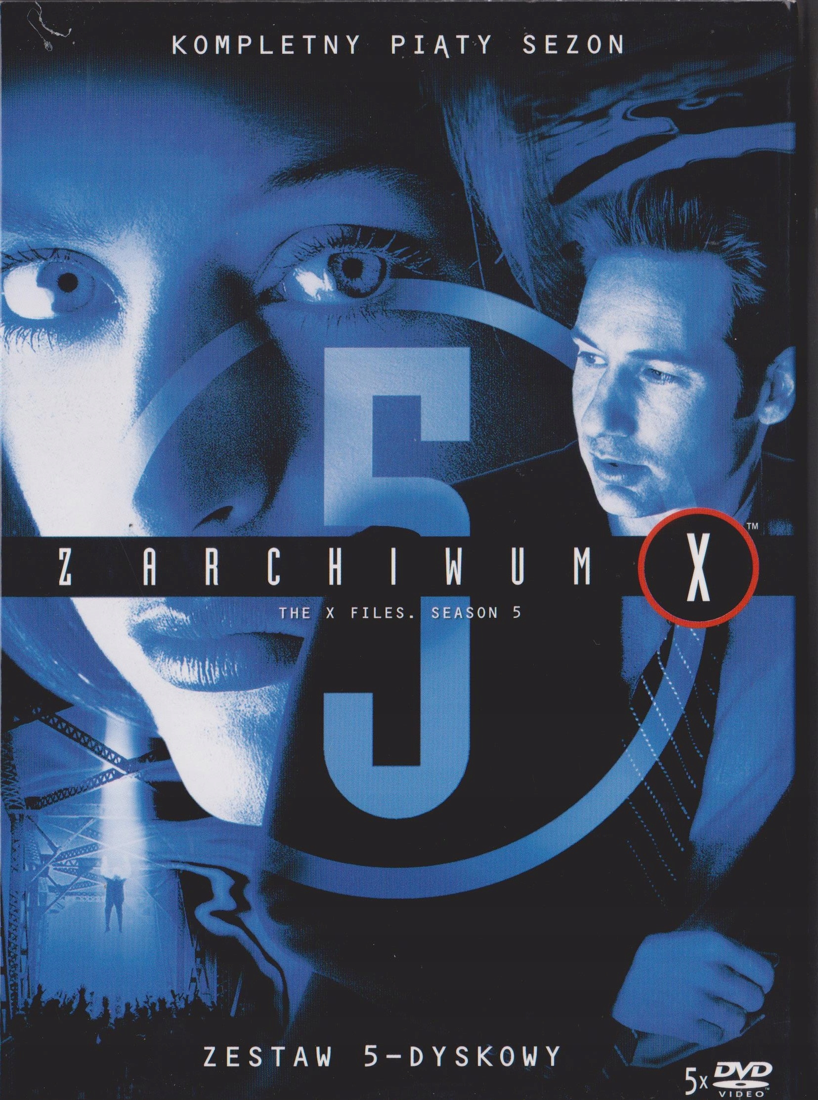 [DVD] Z Archiwum X Sezon 5 (folia) 5 DVD Pl