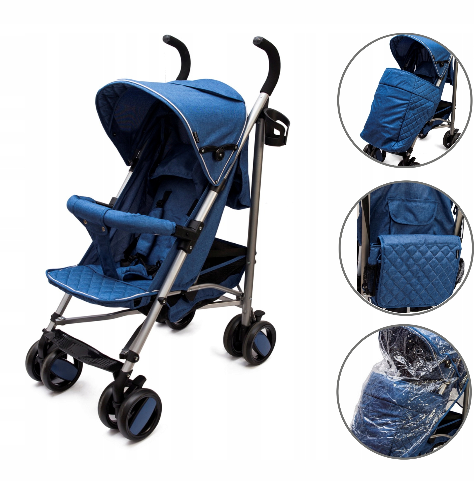 Коляска прогулочная коляска зонтик сумка bauerkraft граната