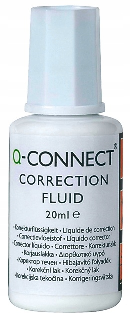 

Korektor w płynie z pędzelkiem Q-connect KF10507