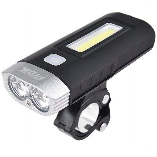 

Mocna Lampa Lampka Rowerowa Przód Prox Taurus Led