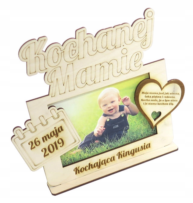 

Personalizowana Ramka Na Dzień Mamy Matki OT88