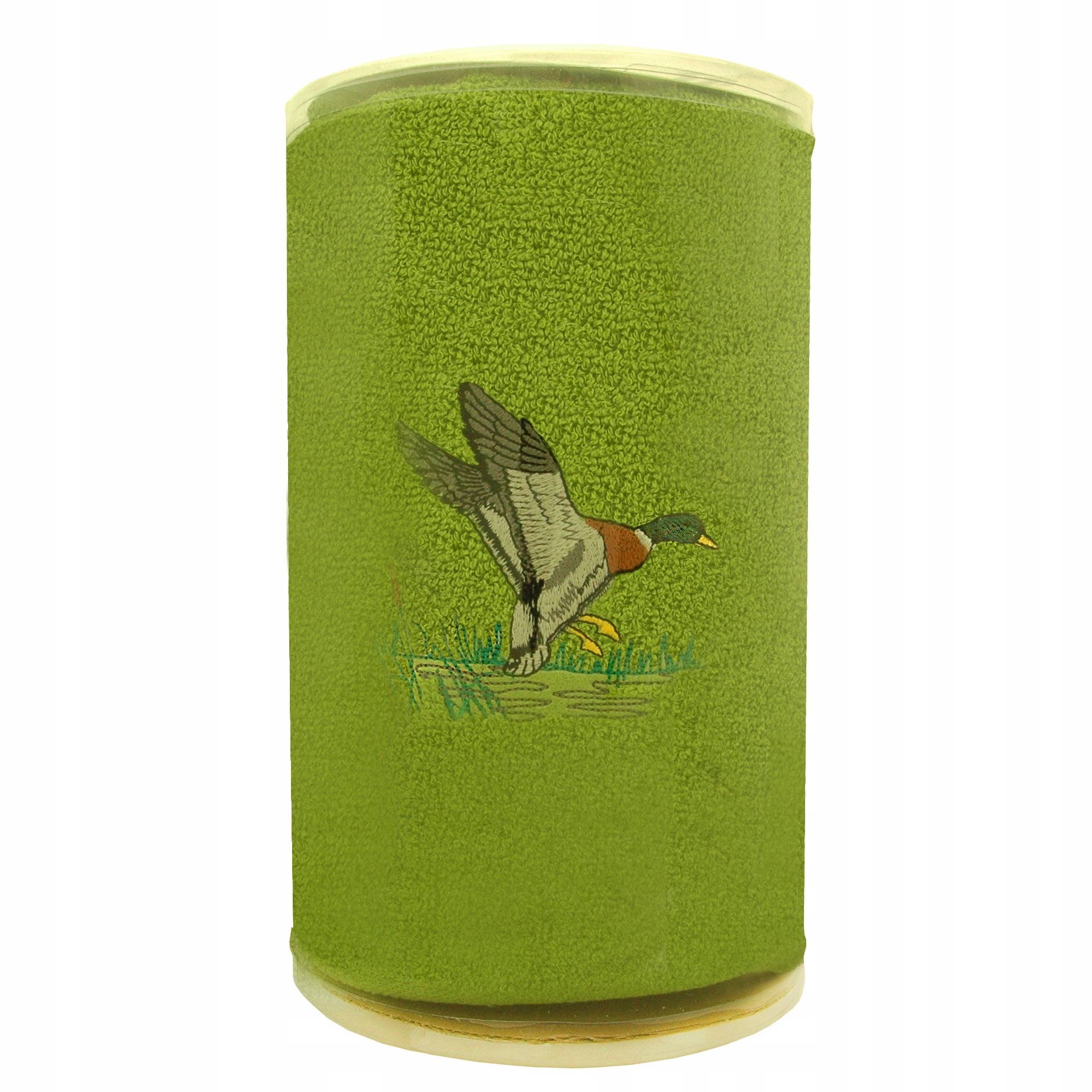 Ręcznik z haftem myśliwskim - kaczka 100% bawełna