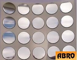 ZAŚLEPKA SAMOPRZYLEPNA chrom fi 13 mm