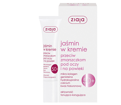 

Ziaja jaśmin w kremie przeciw zmarszczkom 50+ oczy