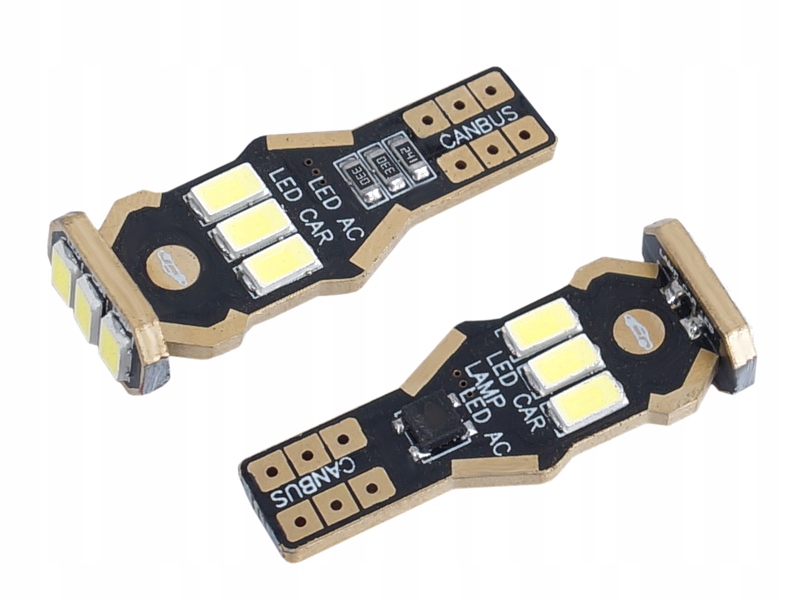 

Żarówka T15 (W16W) 12V Led Canbus biała 2 szt.