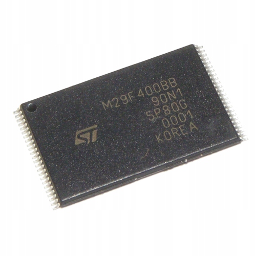 

Pamięć flash 4Mbit M29F400BB-90N1 TSOP-48 Stm
