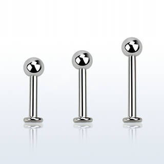 

Labret ze stali chirurgicznej z kulką 4 12 mm