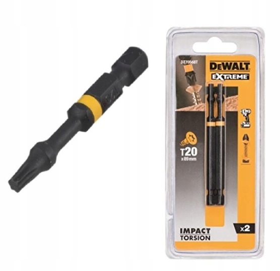 

DeWALT DT70568T bity udarowe torx T20 (89mm)