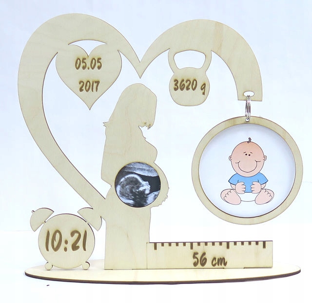 

Ramka Na Zdjęcie Metryczka Prezent Urodziny YD2