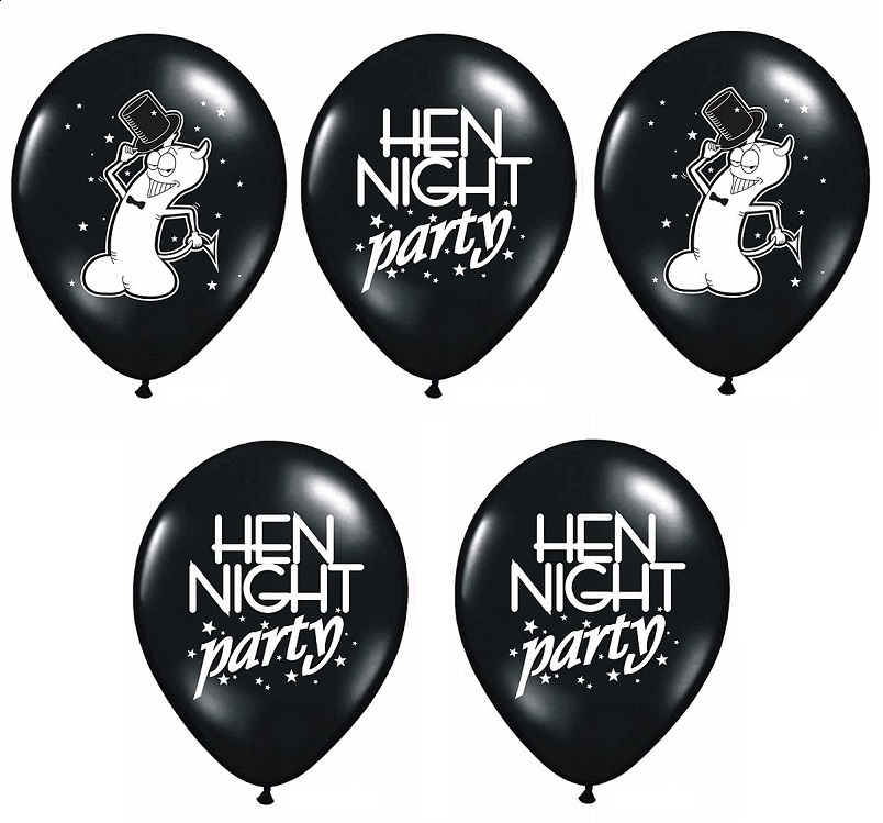 

Balony Hen Night Party na wieczór panieński 5szt
