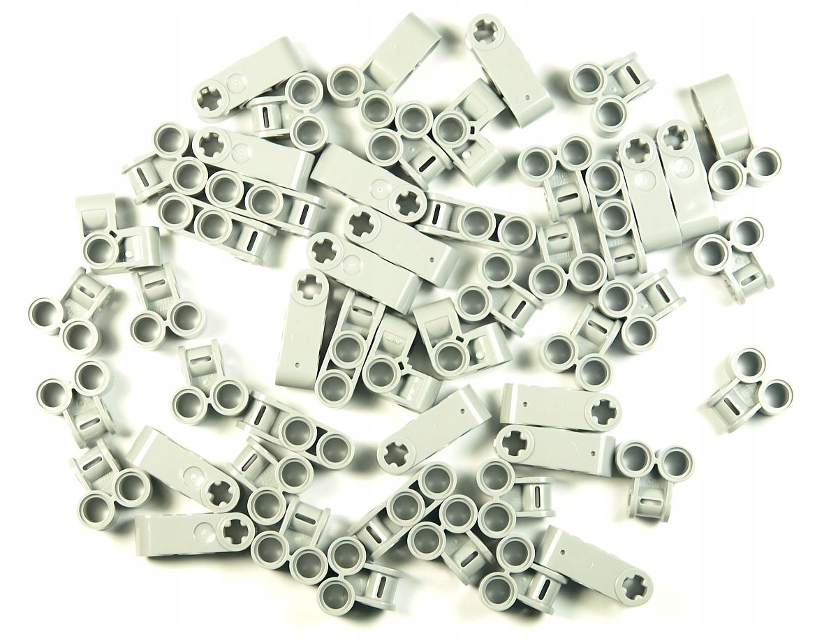 

Łączniki 51 szt. Jasnoszare Lego Technic