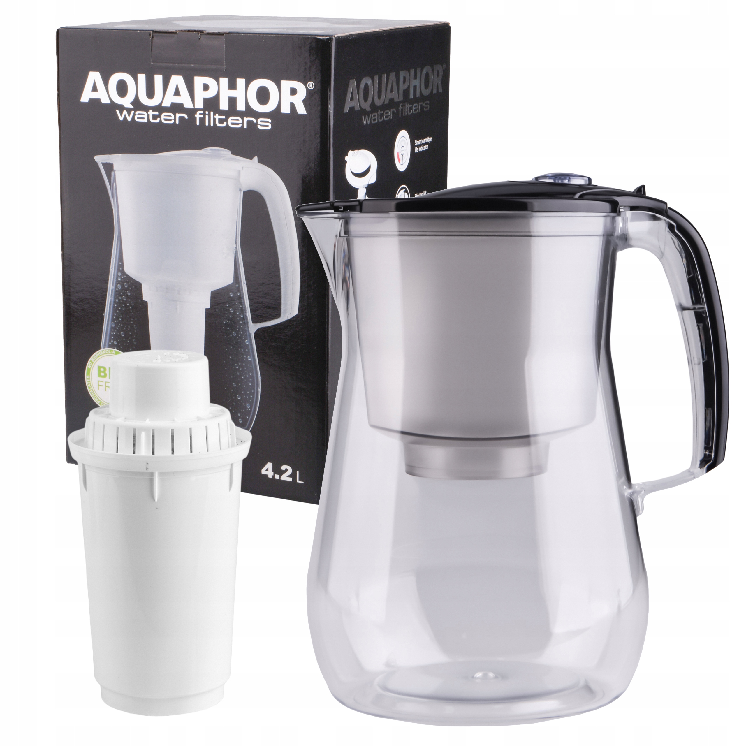 

Dzbanek Aquaphor Provance 4,2L XXL Stylowy Czarny