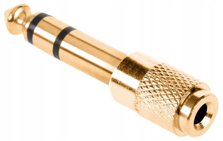 

Adapter redukcja Jack 6,3 wtyk- Jack 3,5mm gniazdo