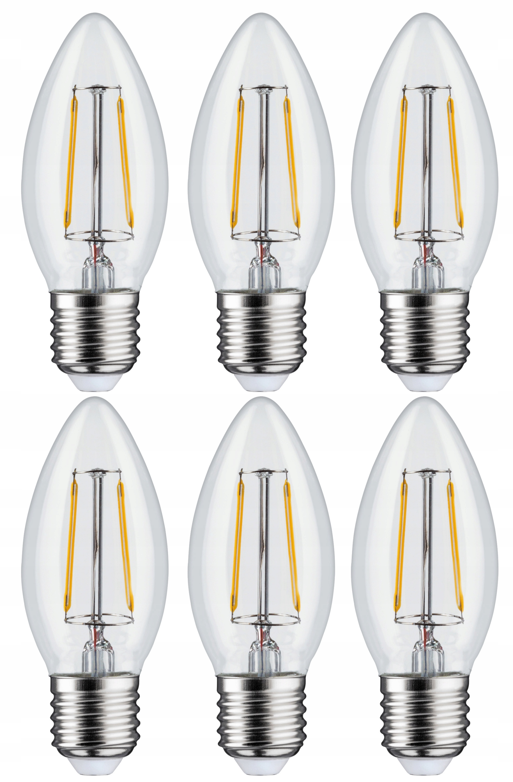 

6x Żarówka Led E27 Filament 6W Edison Ozdobna