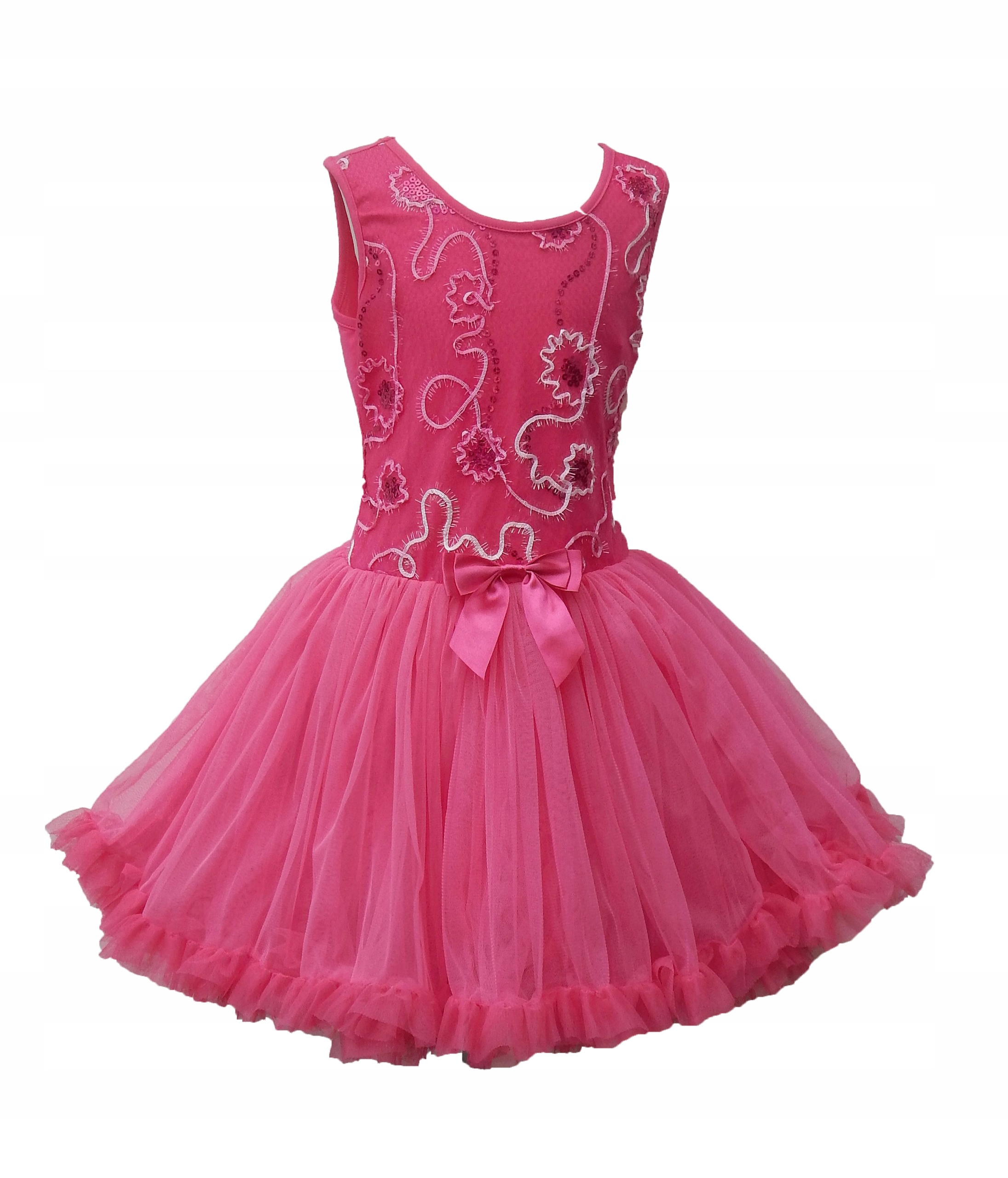 

sukienka tutu Taniec Wesele sesja SK1011 116-122cm
